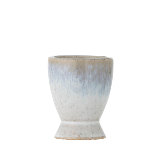 Bloomingville Paula Eierbecher, Blue, Steingut