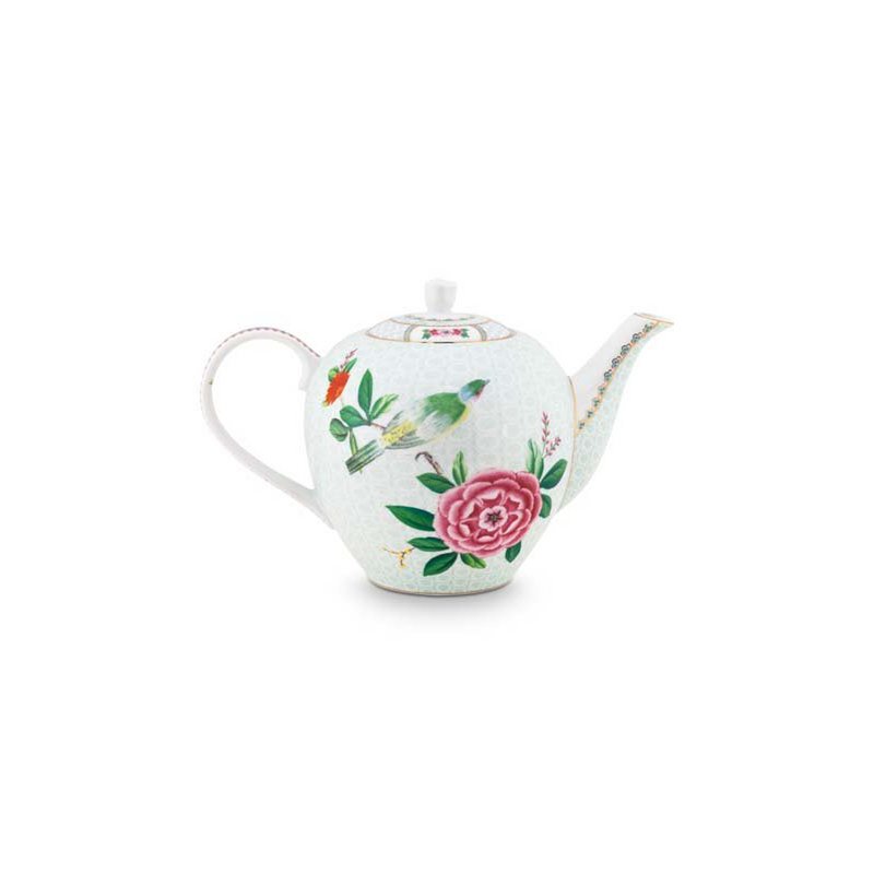 Pip Studio Teekanne Large Blushing Birds White 1.6ltr