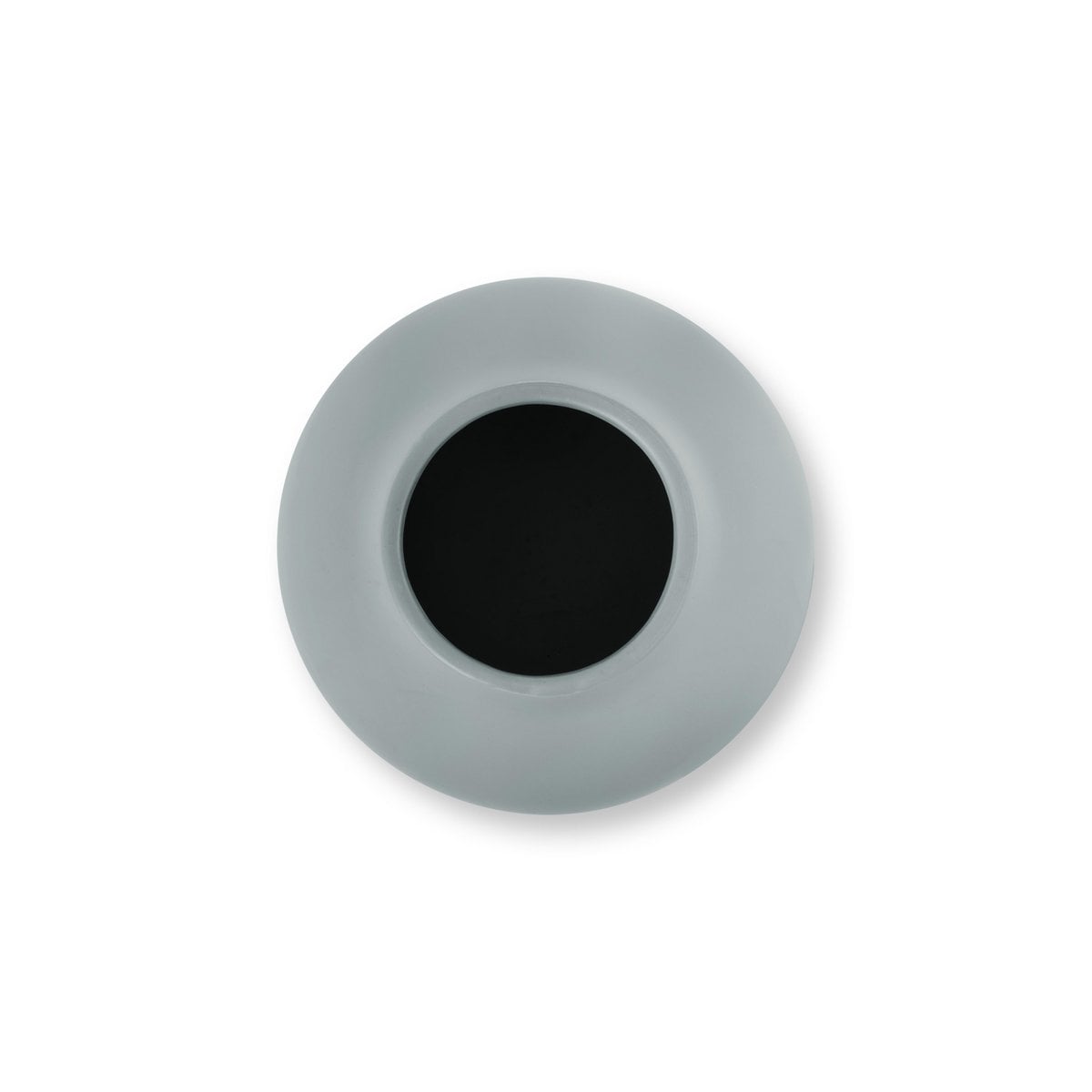 Vase Ceramic Matt Grey 24cm