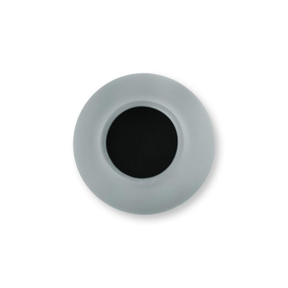 Vase Ceramic Matt Grey 24cm