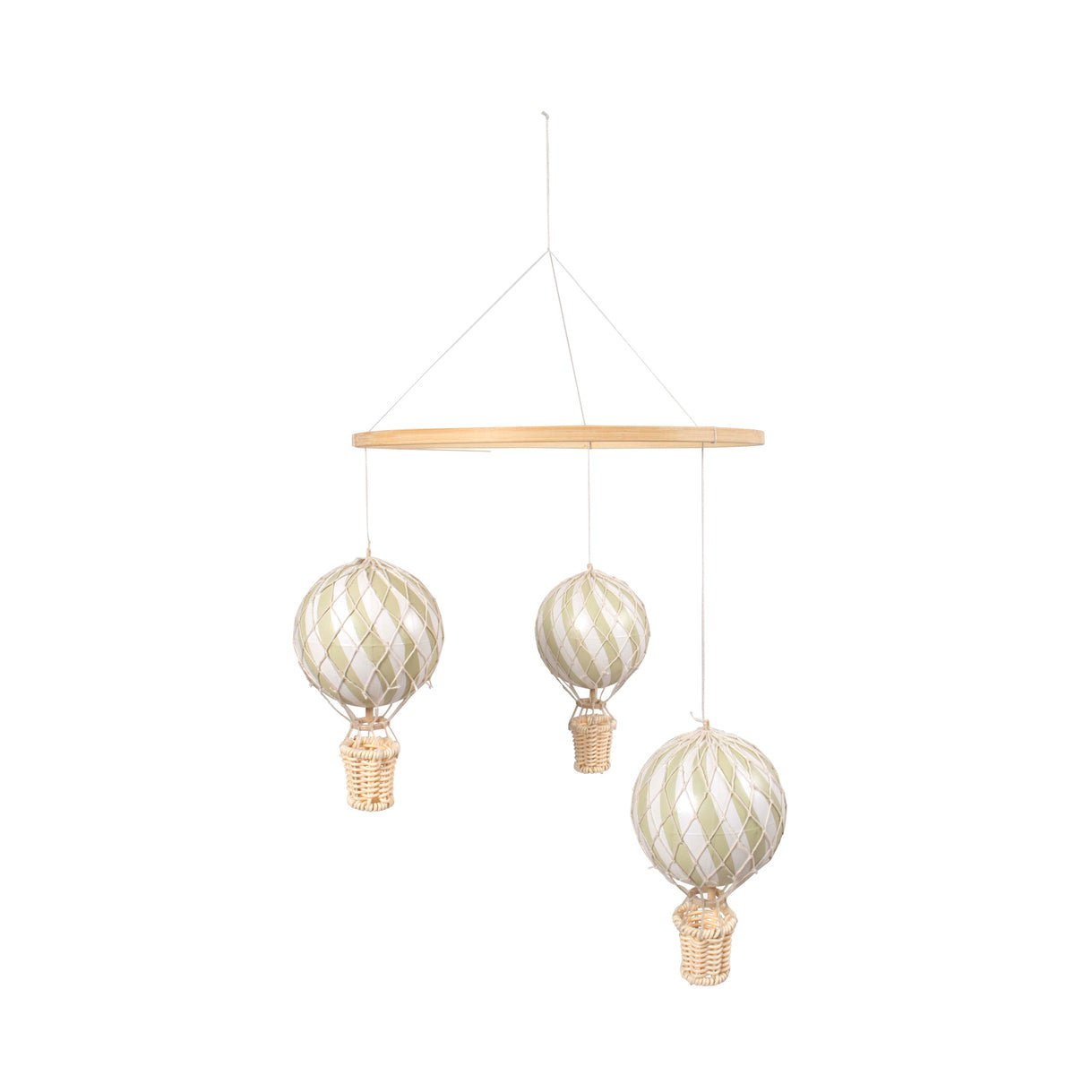 Luftballon-Mobile - Grün
