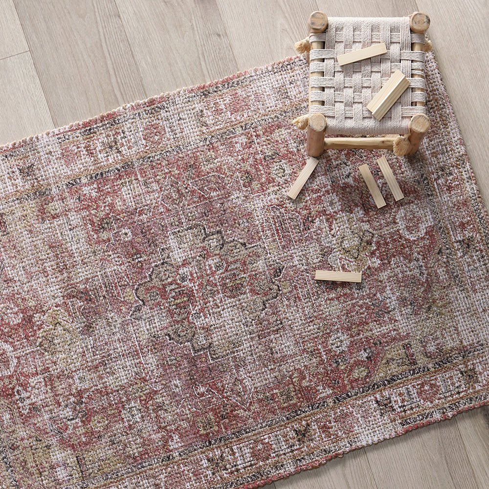 PAOLA Persan-Tapis aus Jute und Baumwolle