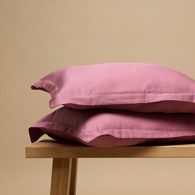 TENCEL™ Twill Kissenbezug Dusty Rose
