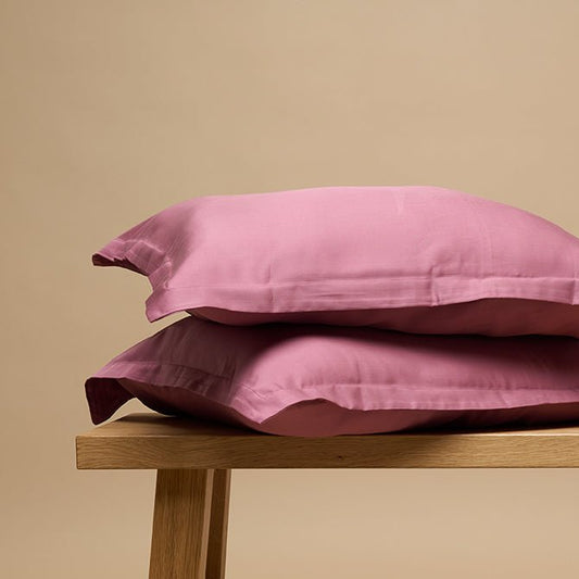 TENCEL™ Twill Kissenbezug Dusty Rose