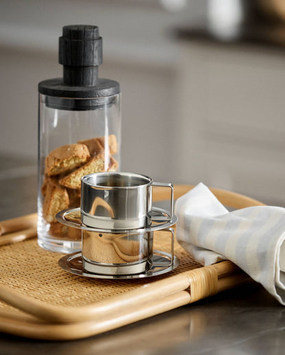 Nordal Citrea Tasse - chrome finish