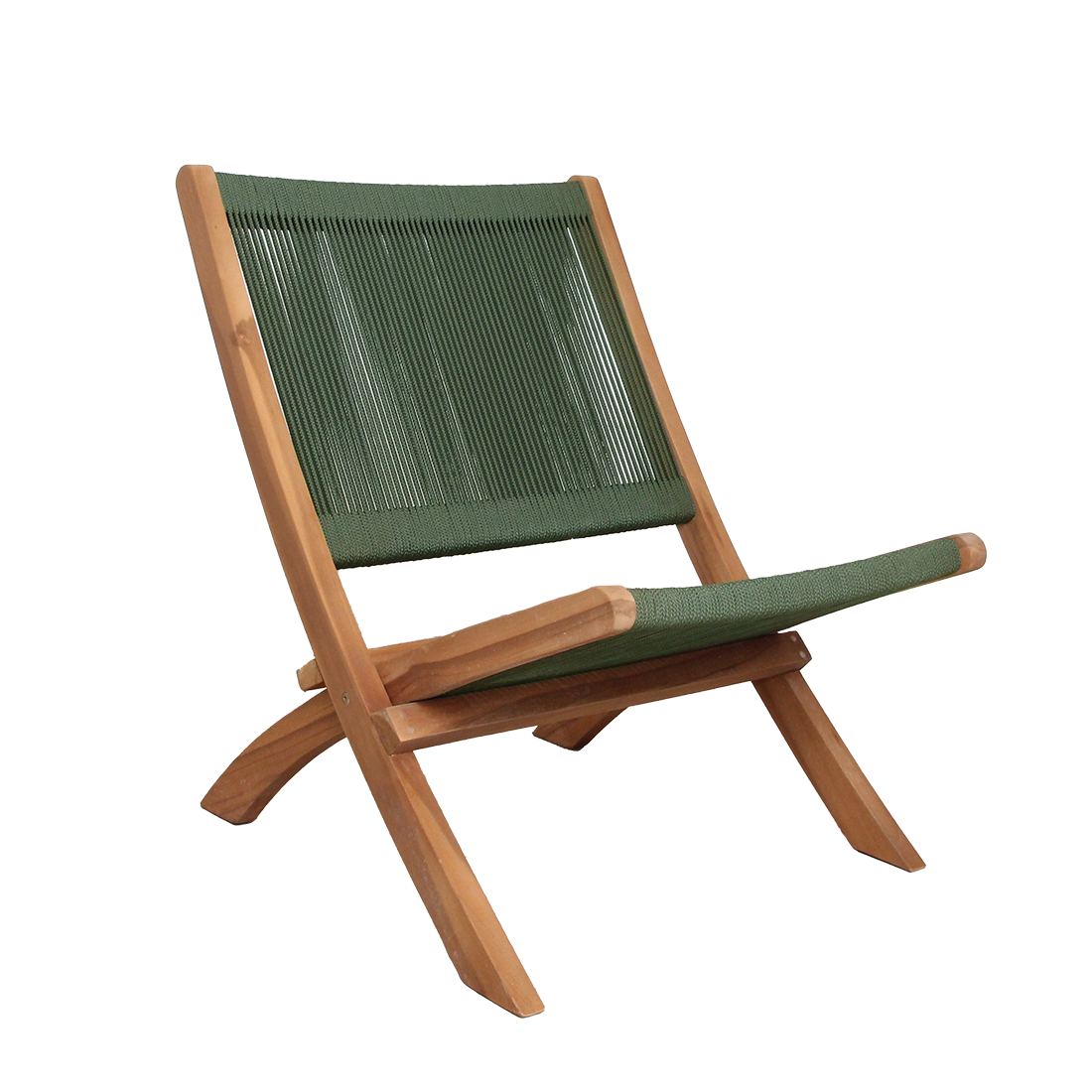 Lounge Seilklappstuhl grün