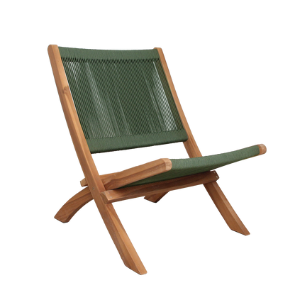 Lounge Seilklappstuhl grün