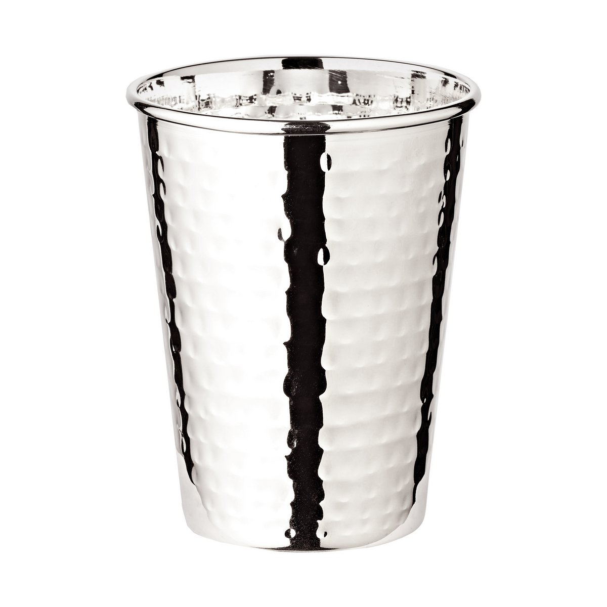 Becher Mido 2er Set, H 10 cm, edel versilbert