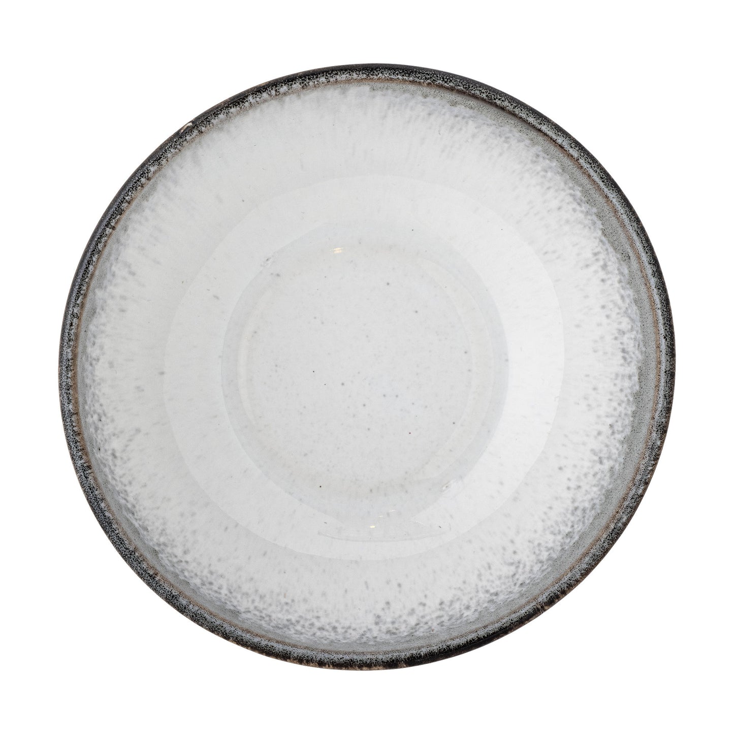 Bloomingville Paula Schale, Grau, Steingut