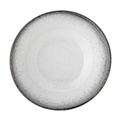 Bloomingville Paula Schale, Grau, Steingut