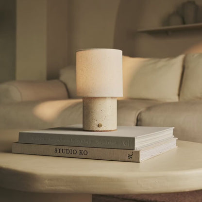 Maris Green – Marble wiederaufladbare Tischlampe | dimmbar