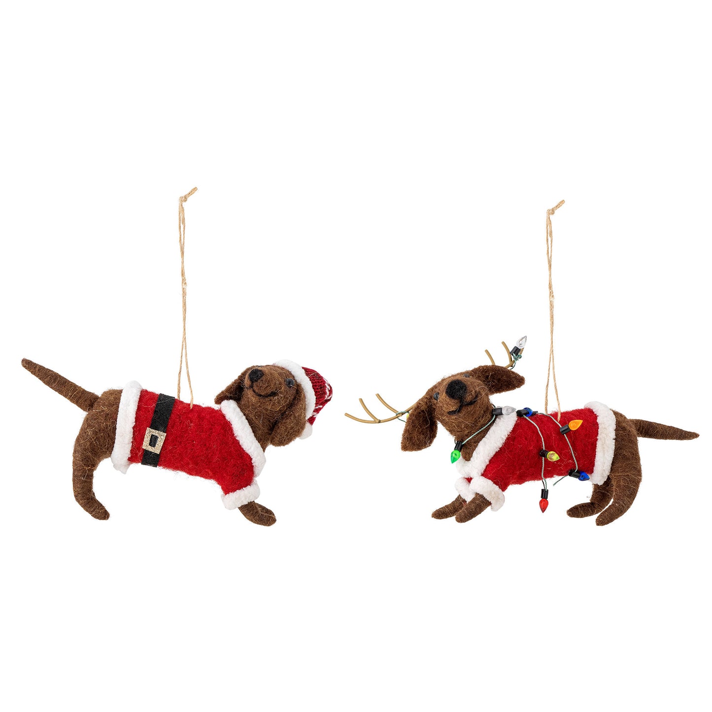 Bloomingville Monty Ornament, Bunt, Wolle