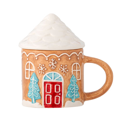 Bloomingville Ginnie Becher, Braun, Steingut