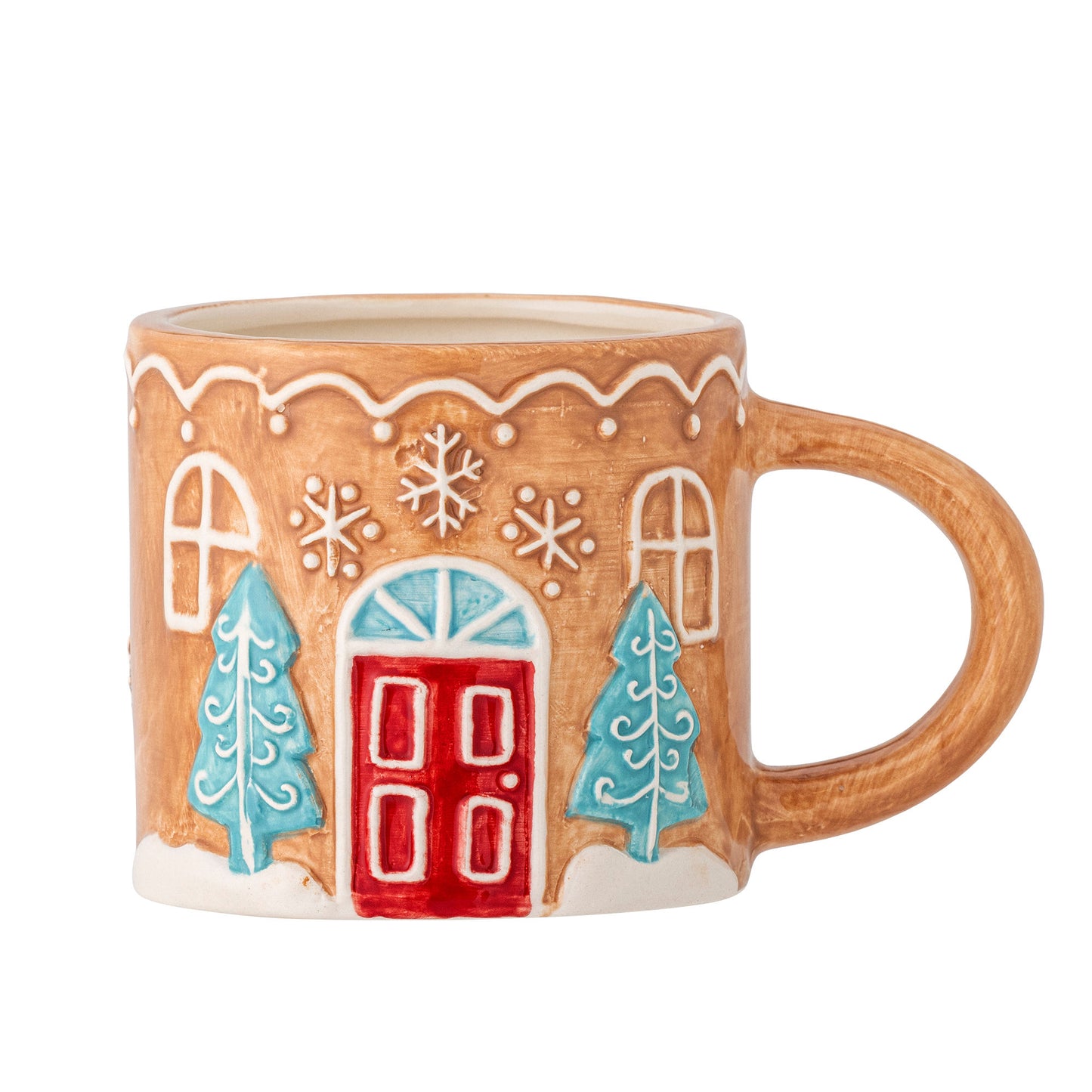 Bloomingville Ginnie Becher, Braun, Steingut