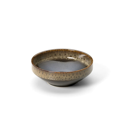 Die Kyoto Low Bowl – Dunkelbrauner Schlamm – M