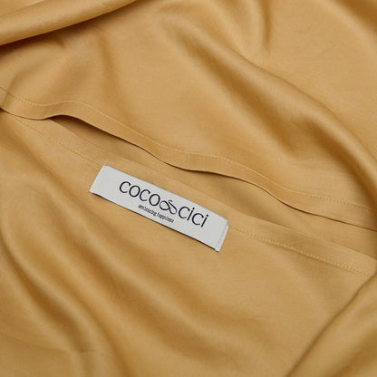 TENCEL™ Twill Kussensloop Okergeel