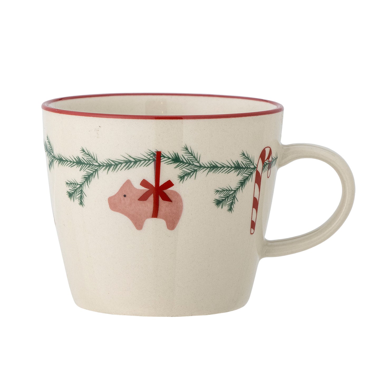 Bloomingville Yule Becher, Natur, Steingut