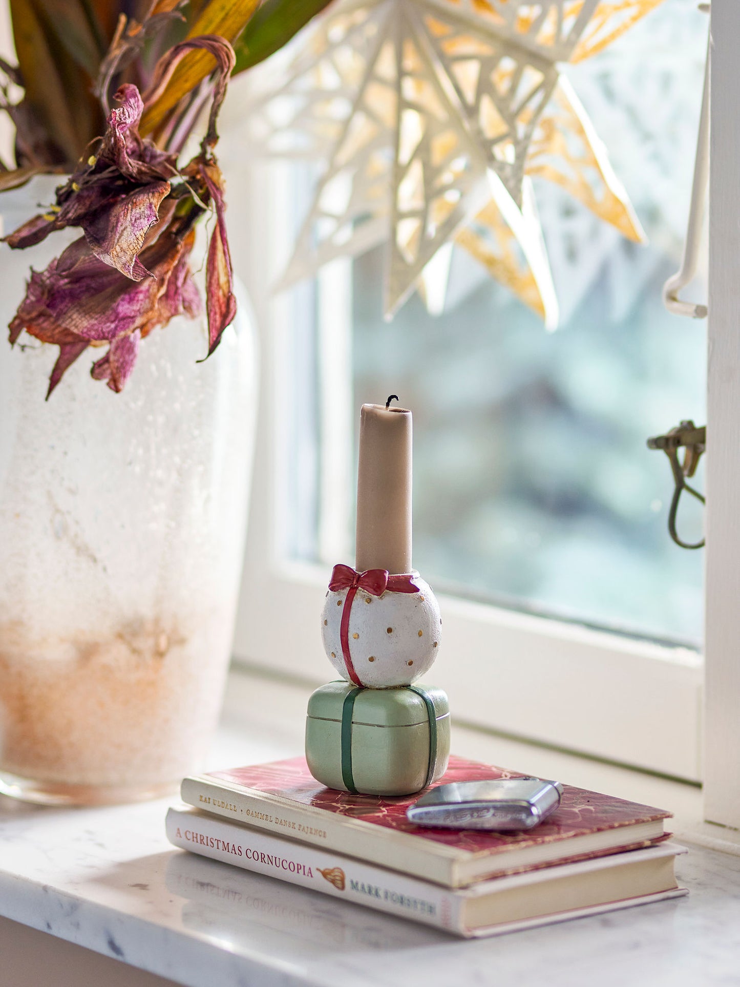 Bloomingville Wish Kerzenhalter, Bunt, Polyresin