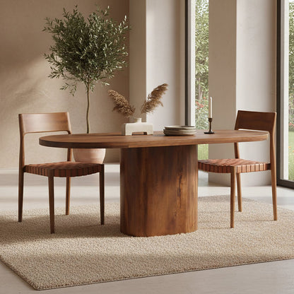 Bullnose längliches Esstisch 180, 200 oder 240 cm