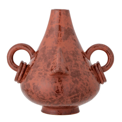 Bloomingville Tarun Deko-Vase, Braun, Steingut