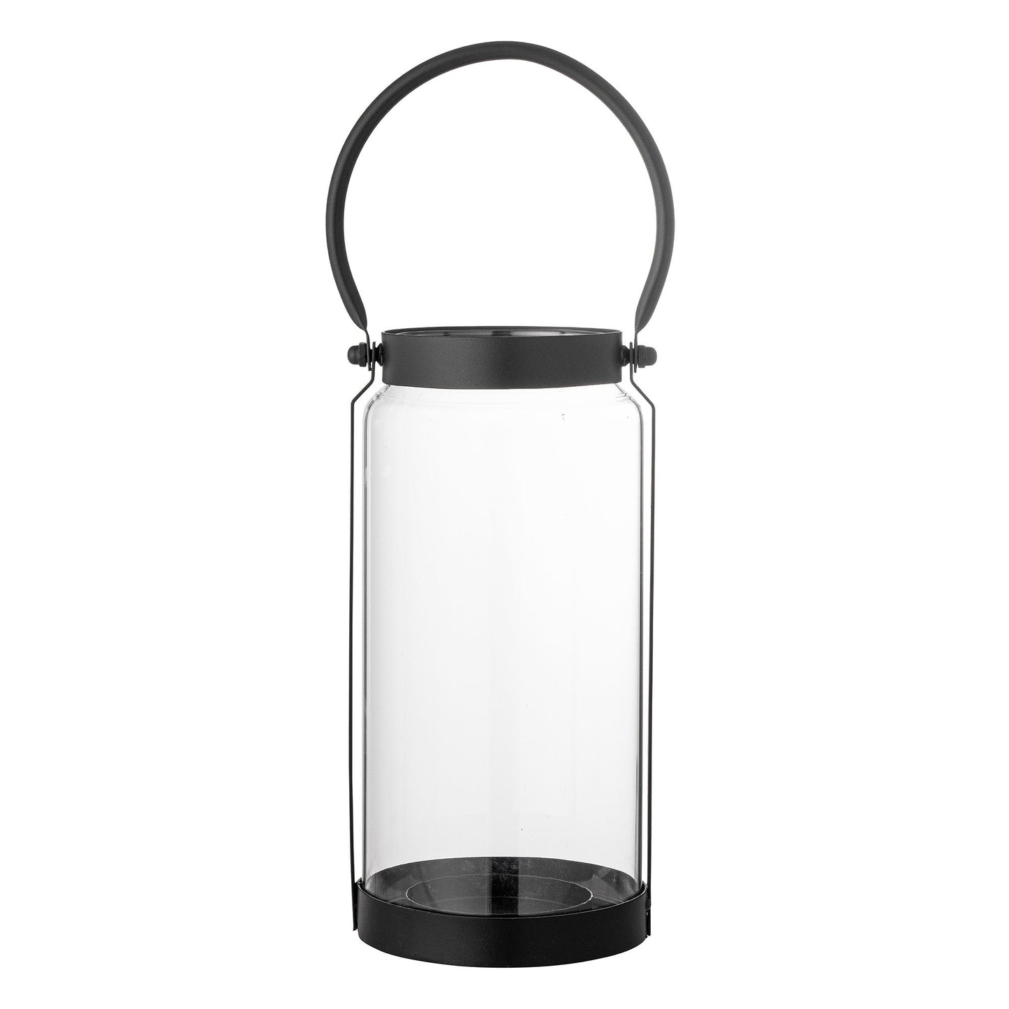 Bloomingville Danila Teelichthalter, Schwarz, Glas