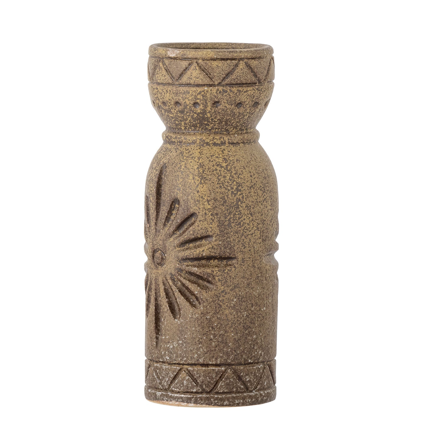 Bloomingville Gerde Vase, Braun, Steingut
