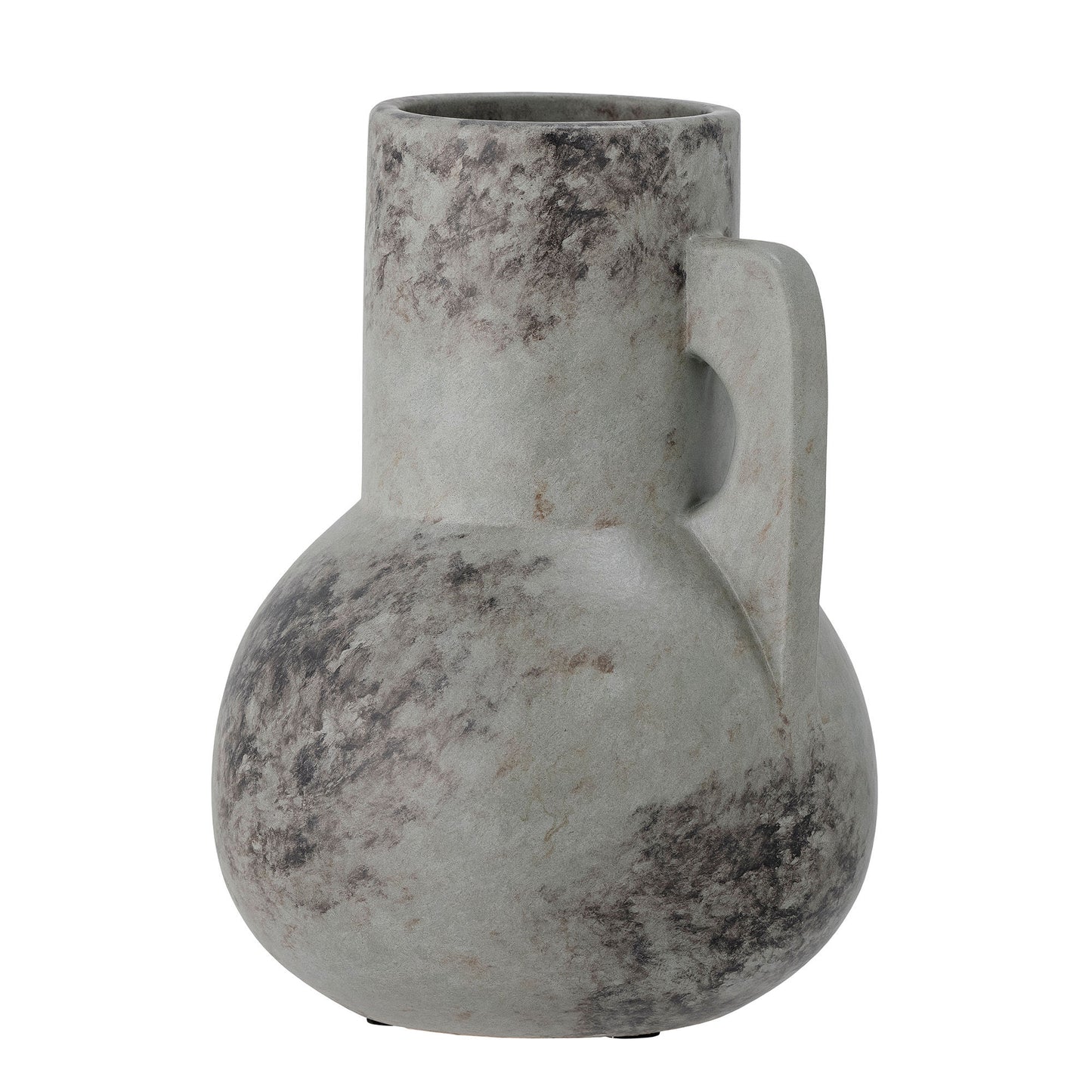 Bloomingville Tias Vase, Grau, Keramik