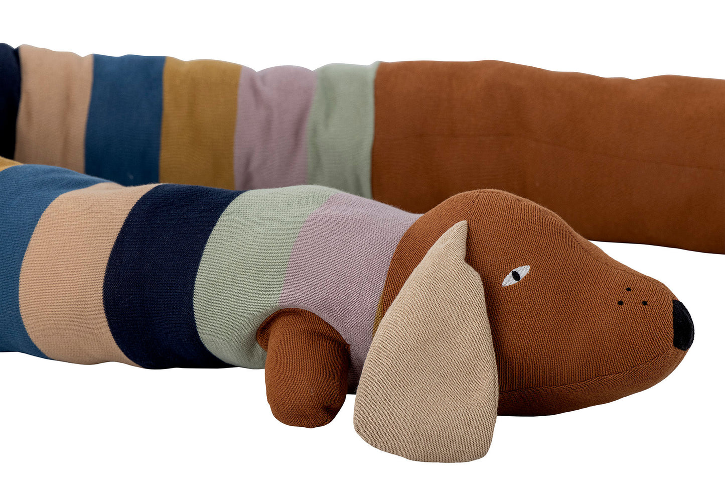 Bloomingville MINI Charlie Plüschtier, Bunt, Baumwolle