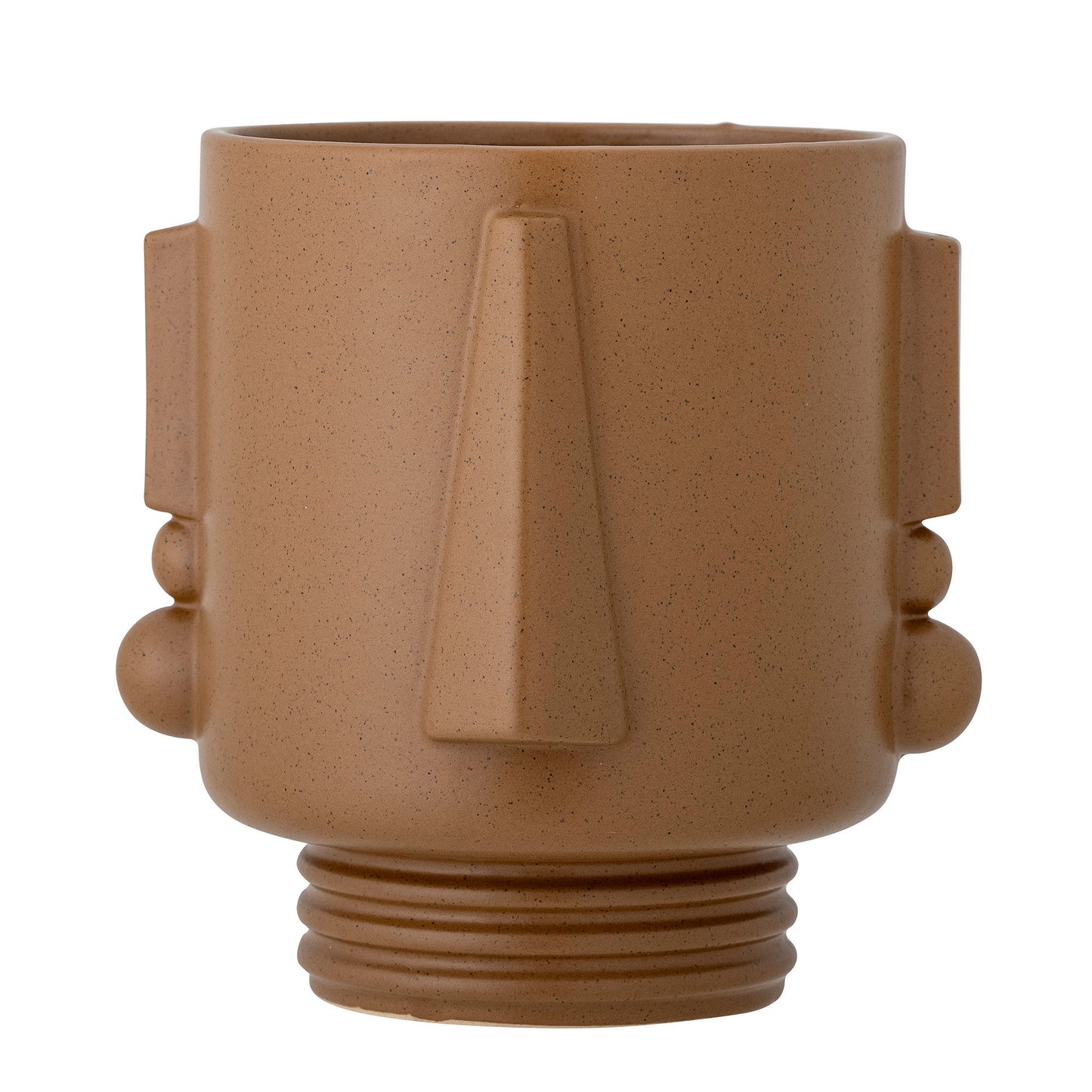 Bloomingville Guxim Blumentopf, Braun, Steingut
