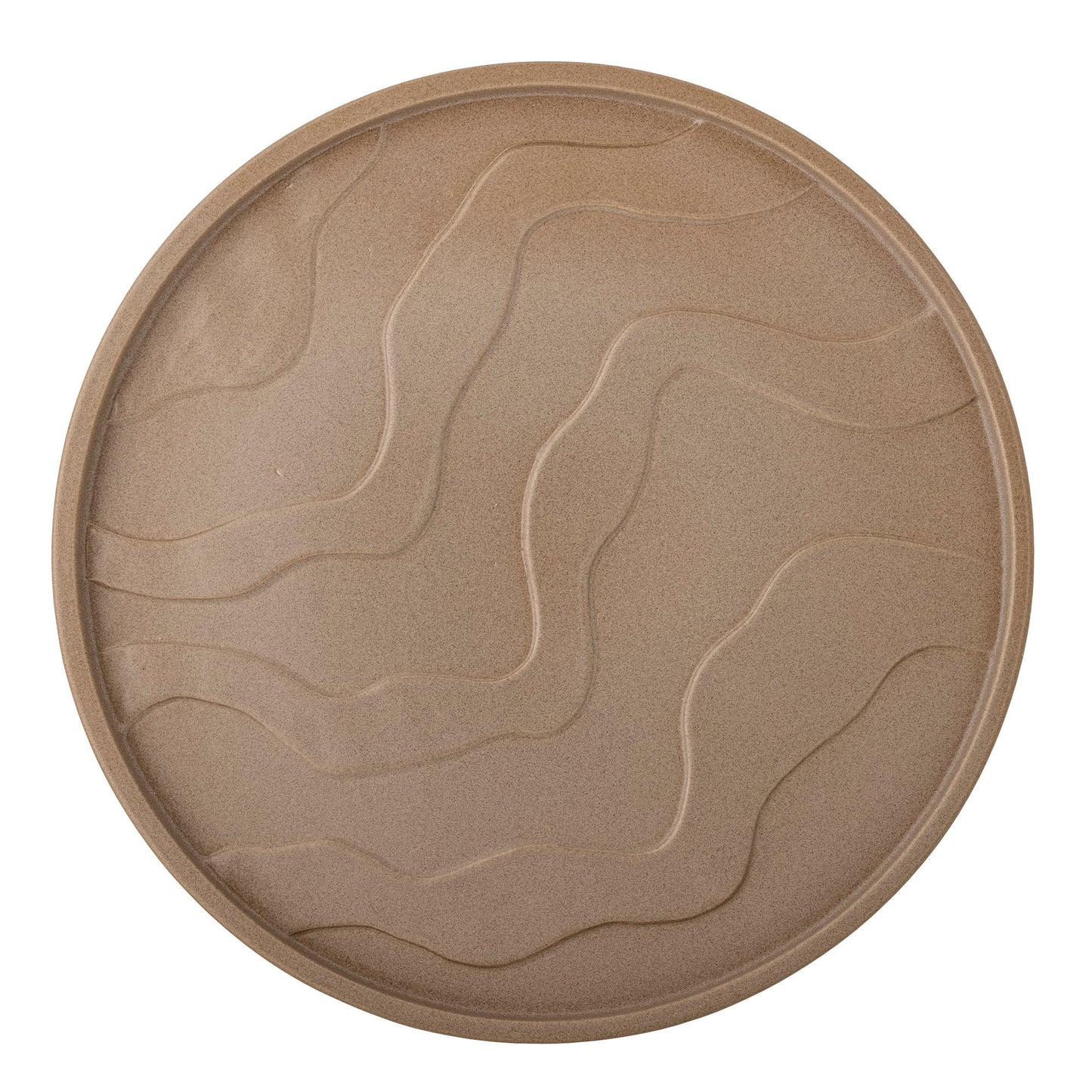 Bloomingville Noria Tablett, Braun, Steingut