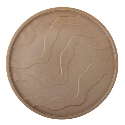 Bloomingville Noria Tablett, Braun, Steingut