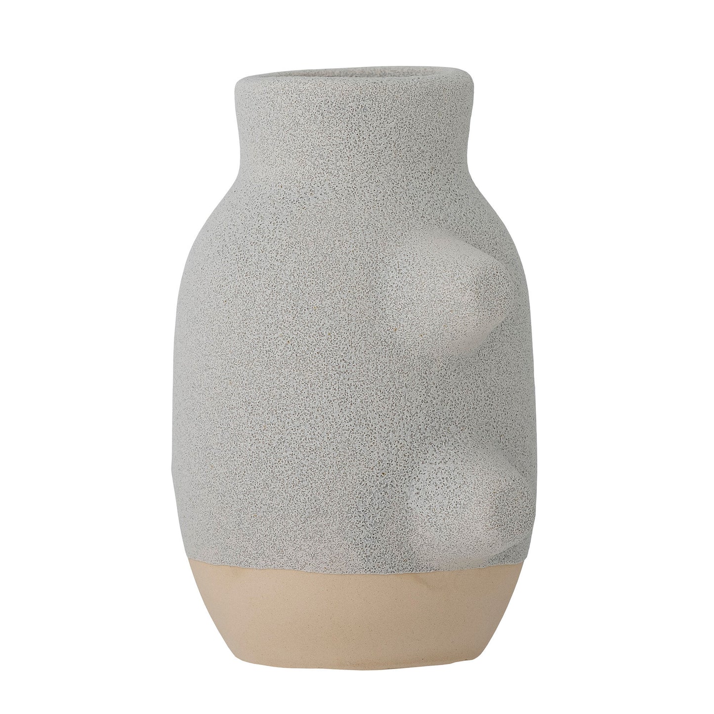 Bloomingville Birka Vase, Weiß, Keramik