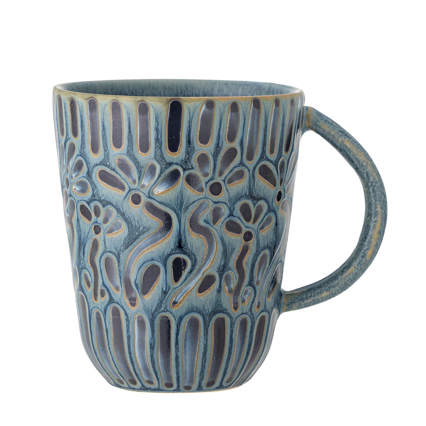 Bloomingville Samsin Becher, Blue, Steingut