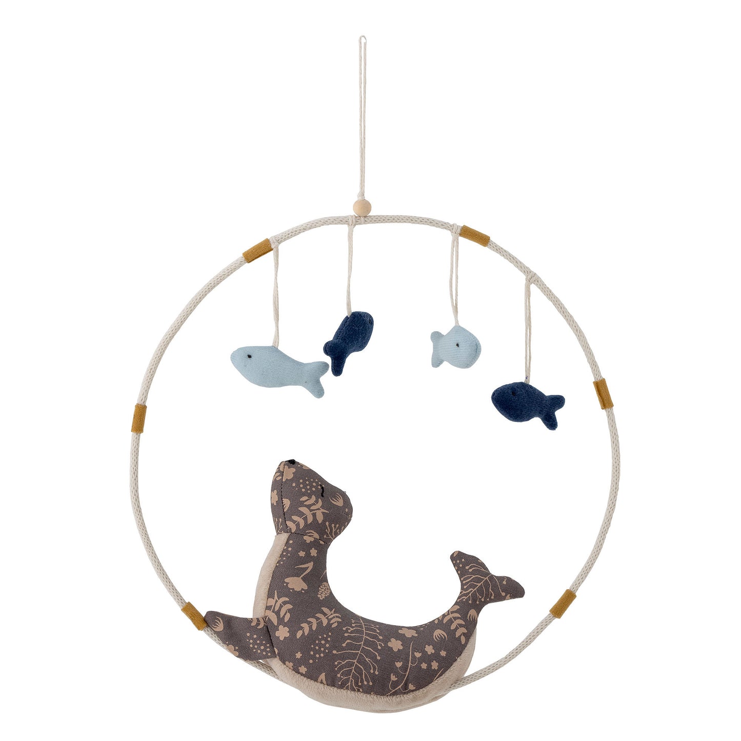 Bloomingville MINI Lulo Mobile, Braun, Baumwolle