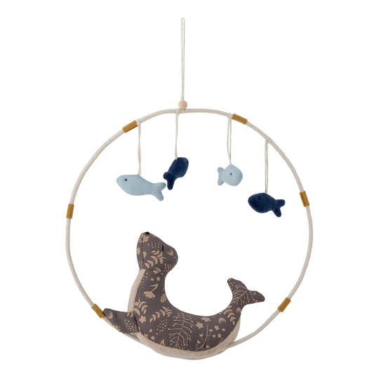 Bloomingville MINI Lulo Mobile, Braun, Baumwolle