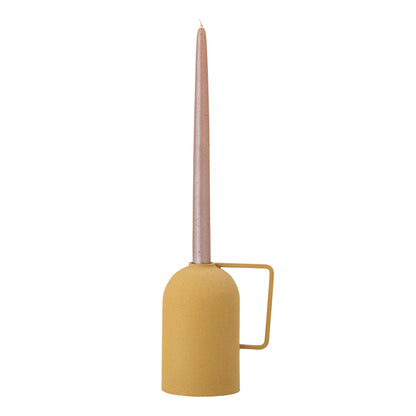 Bloomingville Idon Kerzenhalter, Gelb, Metall