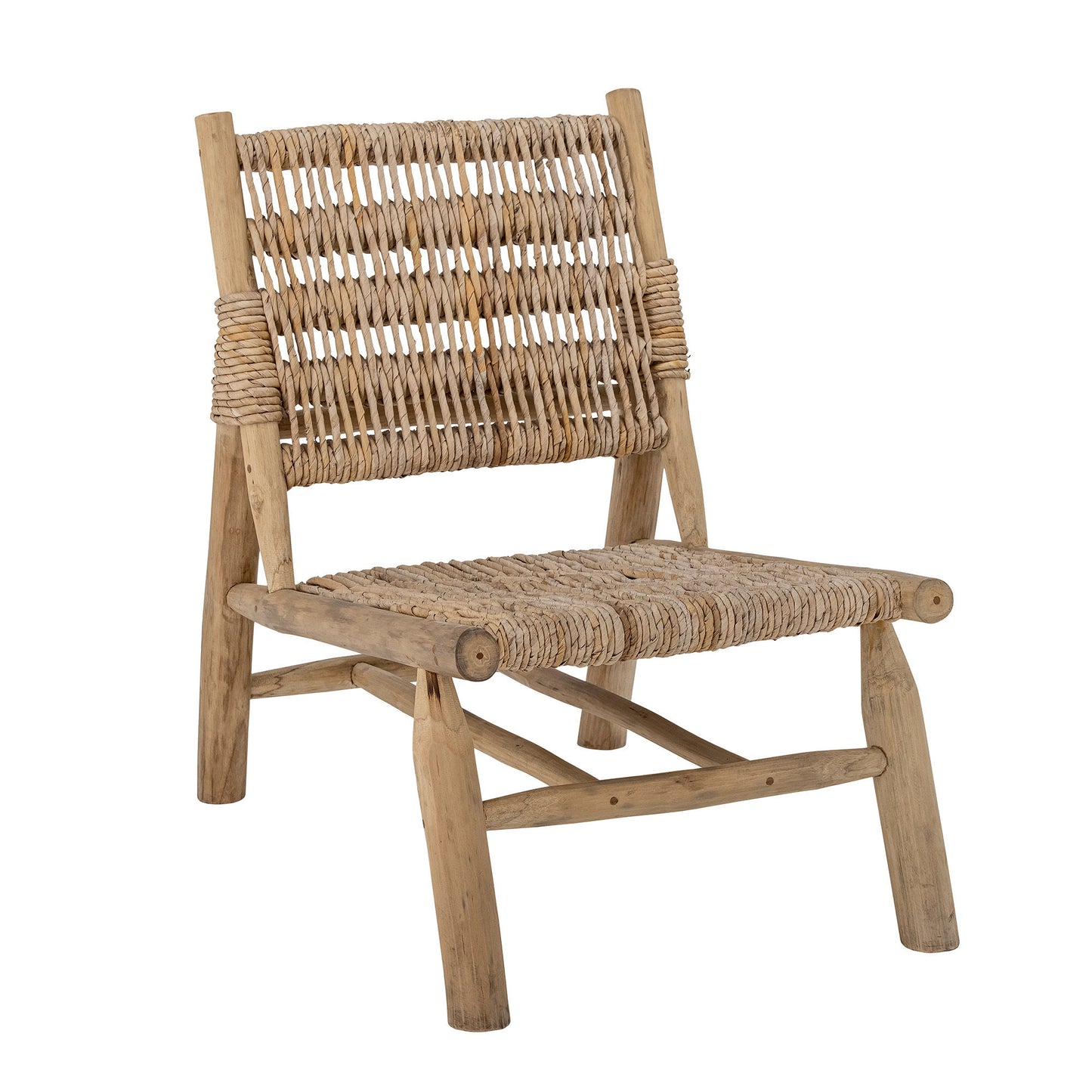 Bloomingville Ruthy Loungesessel, Natur, Teakholz