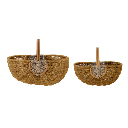 Bloomingville Vibber Korb, Natur, Rattan