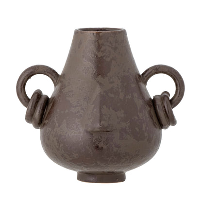 Bloomingville Tarun Deko-Vase, Braun, Steingut