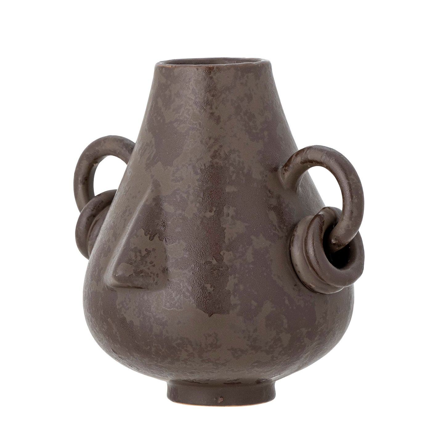 Bloomingville Tarun Deko-Vase, Braun, Steingut