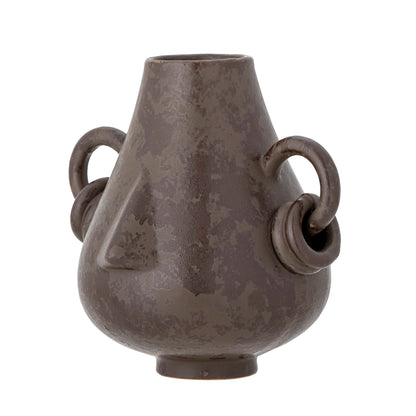 Bloomingville Tarun Deko-Vase, Braun, Steingut