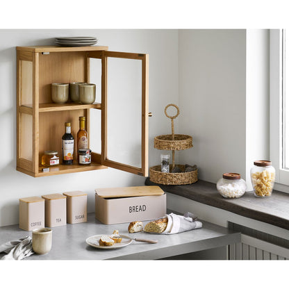 Zamora Wandschrank, Eiche natur, 20x40x60 cm