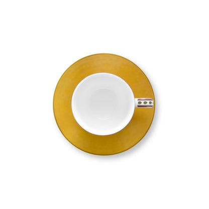 Pip Studio Espressotasse und Untertasse Lily&Lotus Moon Delight Yellow