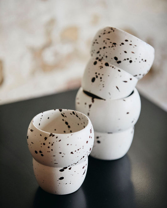 Nordal RIA Tasse splash - ivory