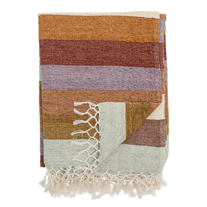 Bloomingville Lucilla Decke, Bunt, Baumwolle