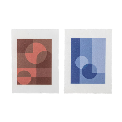 Bloomingville Bogi Poster, Bunt, Papier