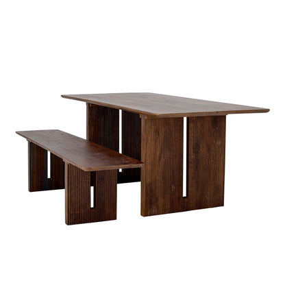 Creative Collection Milow Esstisch, Braun, Mango