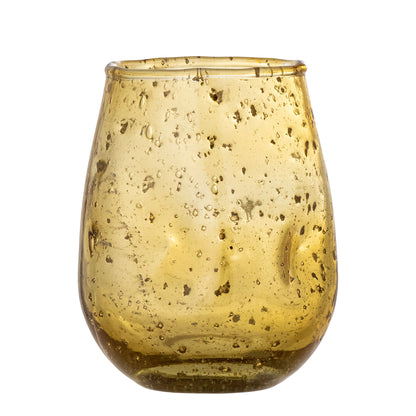 Bloomingville Henrike Teelichthalter, Braun, Glas