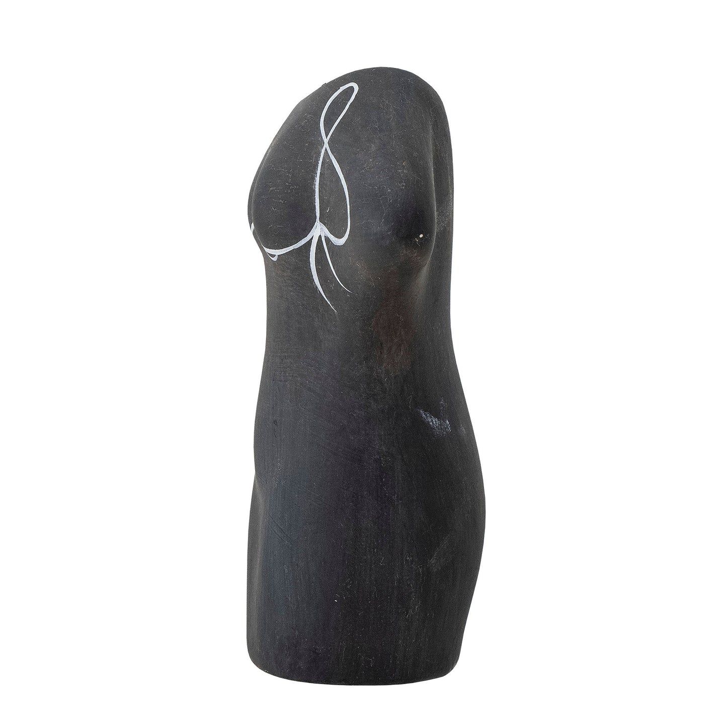 Bloomingville Lulu Deko-Vase, Schwarz, Terrakotta