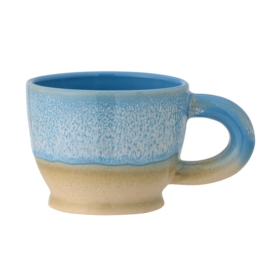 Bloomingville Safie Tasse, Blau, Steingut